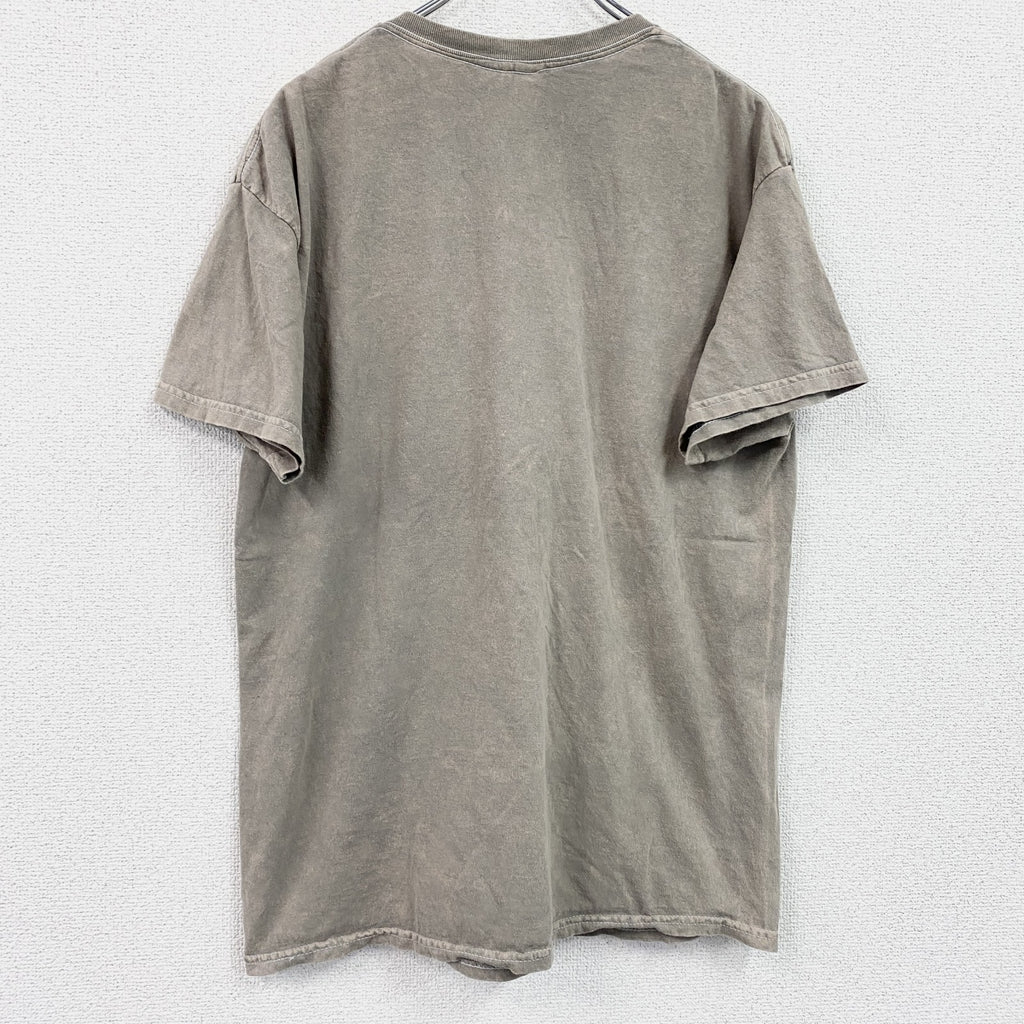 BOYZ N THE HOOD　半袖プリントTシャツ　ムービーT　ラップT　カーキ　Lサイズ