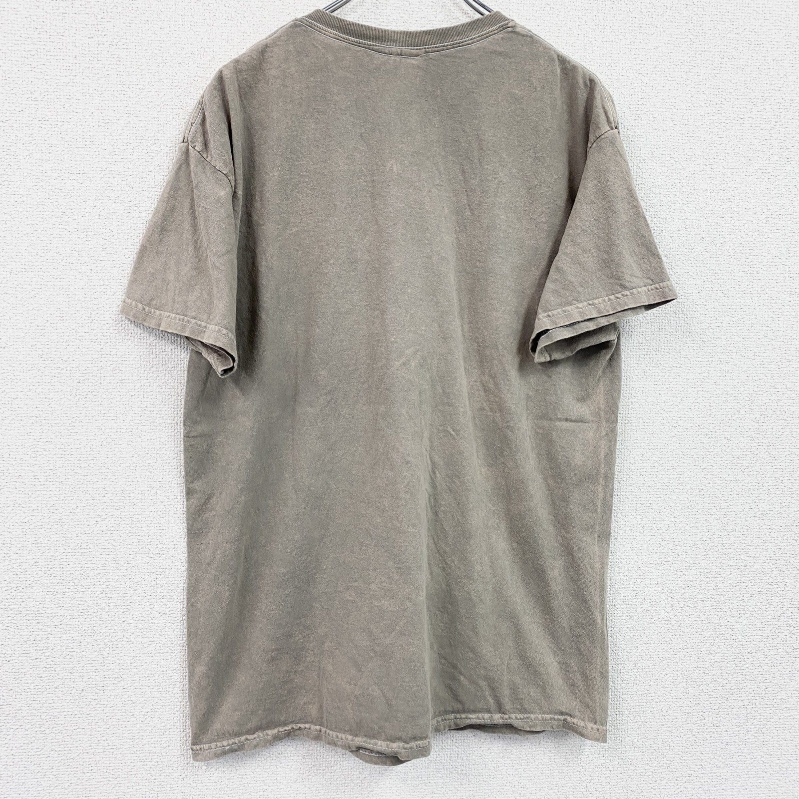 BOYZ N THE HOOD　半袖プリントTシャツ　ムービーT　ラップT　カーキ　Lサイズ