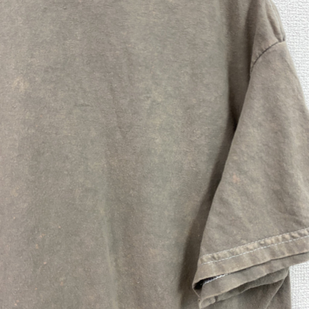 BOYZ N THE HOOD　半袖プリントTシャツ　ムービーT　ラップT　カーキ　Lサイズ