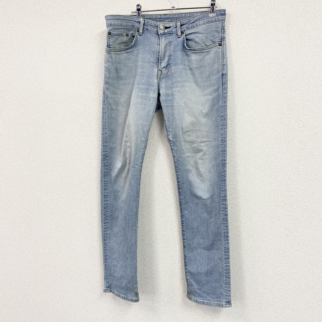 EDWIN　エドウィン　407　デニムパンツ/ジーンズ　ジップフライ　インディゴ　Ｗ32サイズ
