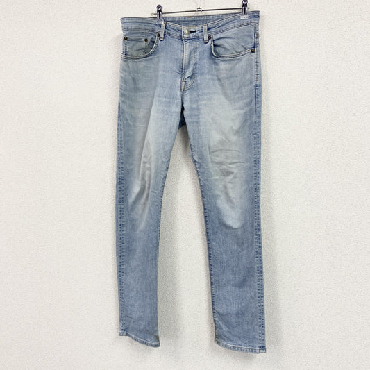 EDWIN　エドウィン　407　デニムパンツ/ジーンズ　ジップフライ　インディゴ　Ｗ32サイズ