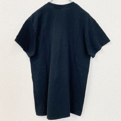 古着 used　GILDAN　ギルダン　半袖スポーツプリントTシャツ　バスケ　クルーネック　レトロ　黒　ブラック　Mサイズ