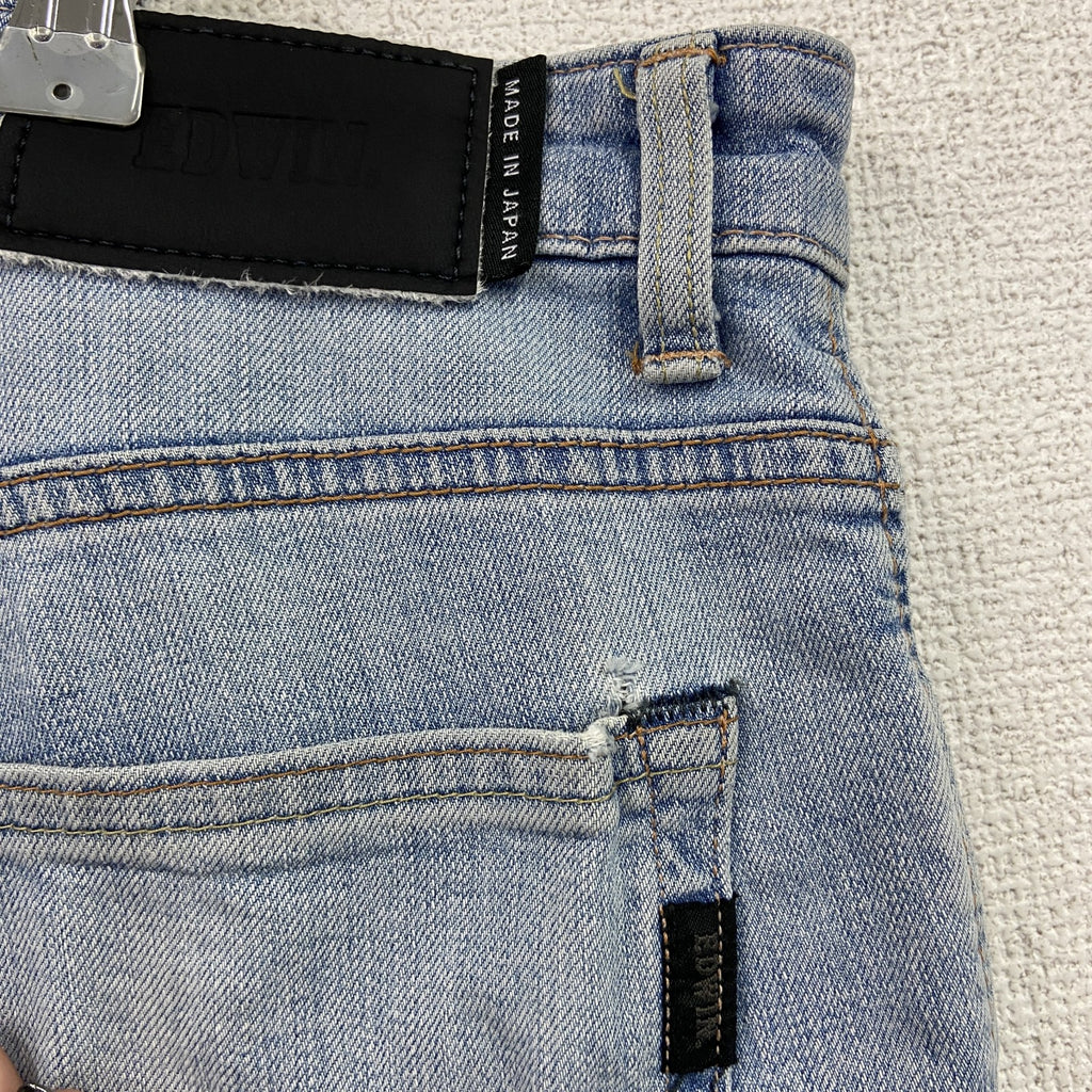 EDWIN　エドウィン　407　デニムパンツ/ジーンズ　ジップフライ　インディゴ　Ｗ32サイズ