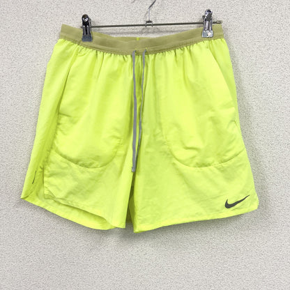 NIKE　ナイキ　ハーフパンツ/ショートパンツ　ランニングパンツ　黄色　蛍光イエロー　Mサイズ