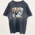 古着 used　BATMAN　バットマン　半袖ムービープリントTシャツ　クルーネック　レトロデザイン　黒　ブラック