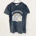 古着 used　MY Little Pony　半袖オリジナルプリントTシャツ　ユニコーン　虹　ファンシー　グレー　Sサイズ