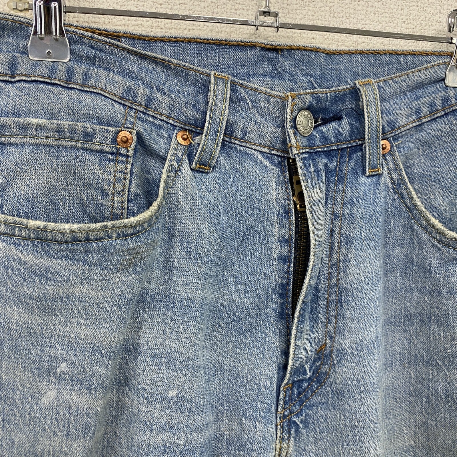 Levi’s　リーバイス　505　デニムパンツ/ジーンズ　ジップフライ　縦落ち　インディゴ　W31サイズ