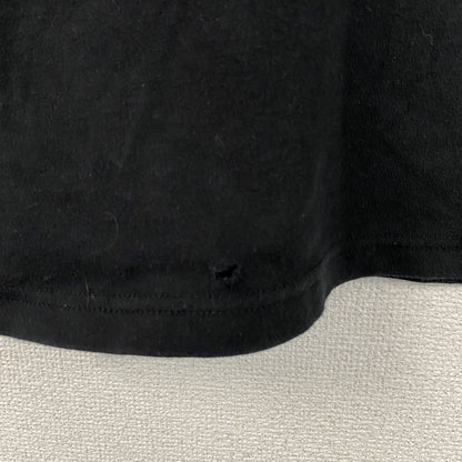 半袖プリントTシャツ　黒　ブラック　