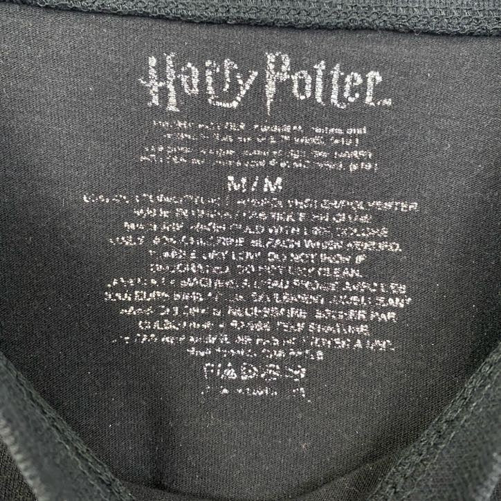 古着 used　Harry Potter　ハリー・ポッター　半袖ムービープリントTシャツ　クルーネック　黒　ブラック　Mサイズ
