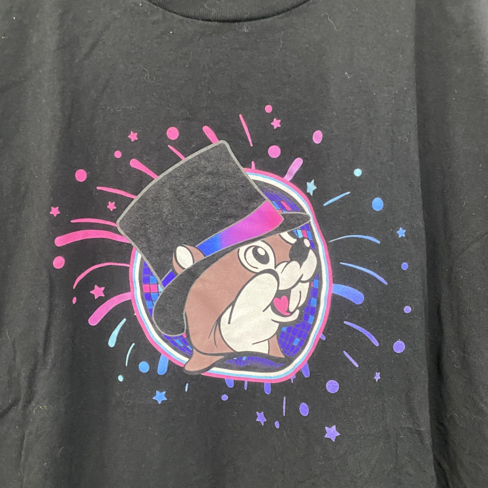 BUC-EE'S　バッキーズ　半袖プリントTシャツ　ブラック　XLサイズ
