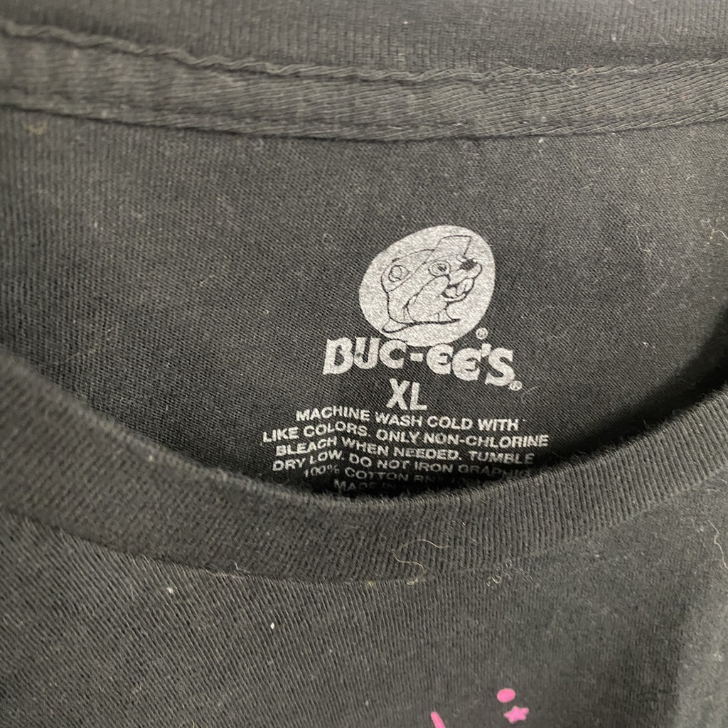 BUC-EE'S　バッキーズ　半袖プリントTシャツ　ブラック　XLサイズ