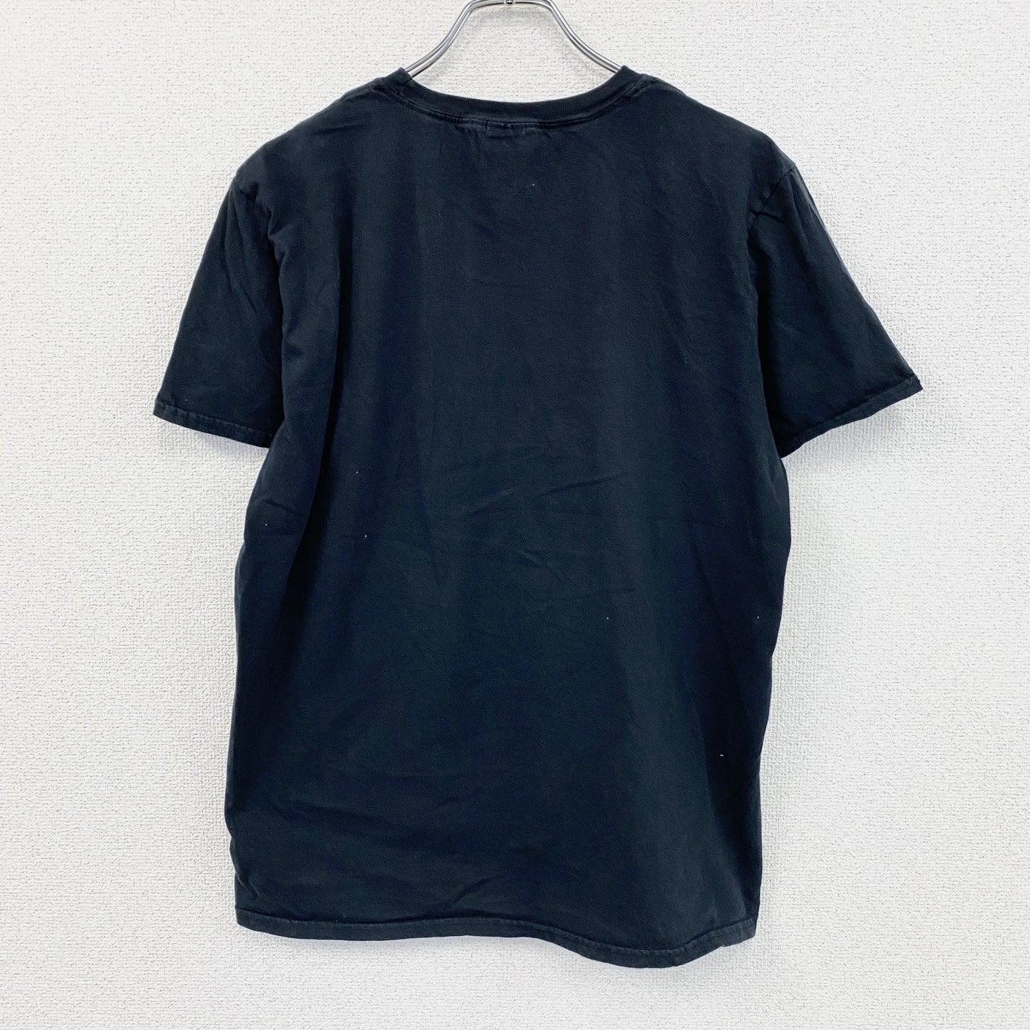 GILDAN　ギルダン　半袖プリントTシャツ　Sysco　企業ロゴ　クルーネック　黒　ブラック　Lサイズ