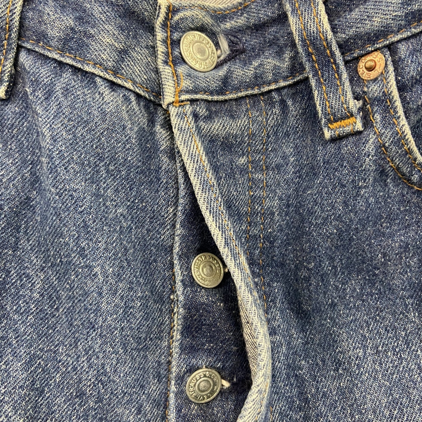 80s　Levi’ｓ　リーバイス　501　デニムパンツ/ジーンズ　インディゴ　W34サイズ