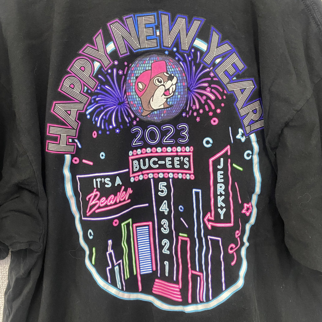 BUC-EE'S　バッキーズ　半袖プリントTシャツ　ブラック　XLサイズ
