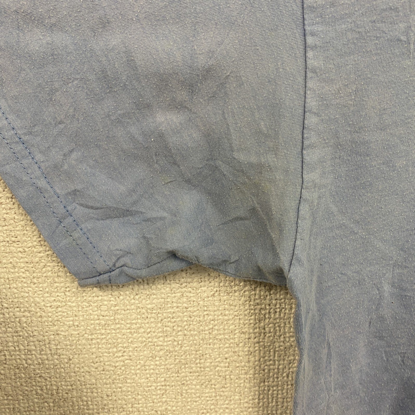 BILLABONG　ビラボン　半袖プリントTシャツ　水色　ライトブルー　XLサイズ