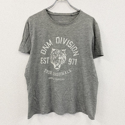 Angelo Litrico　アンジェロリトリコ　半袖プリントTシャツ　グレー　Lサイズ