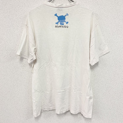 Stussy　ステューシー　半袖プリントTシャツ　白　ホワイト　Lサイズ