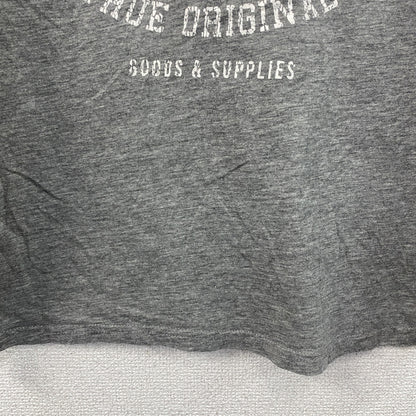 Angelo Litrico　アンジェロリトリコ　半袖プリントTシャツ　グレー　Lサイズ