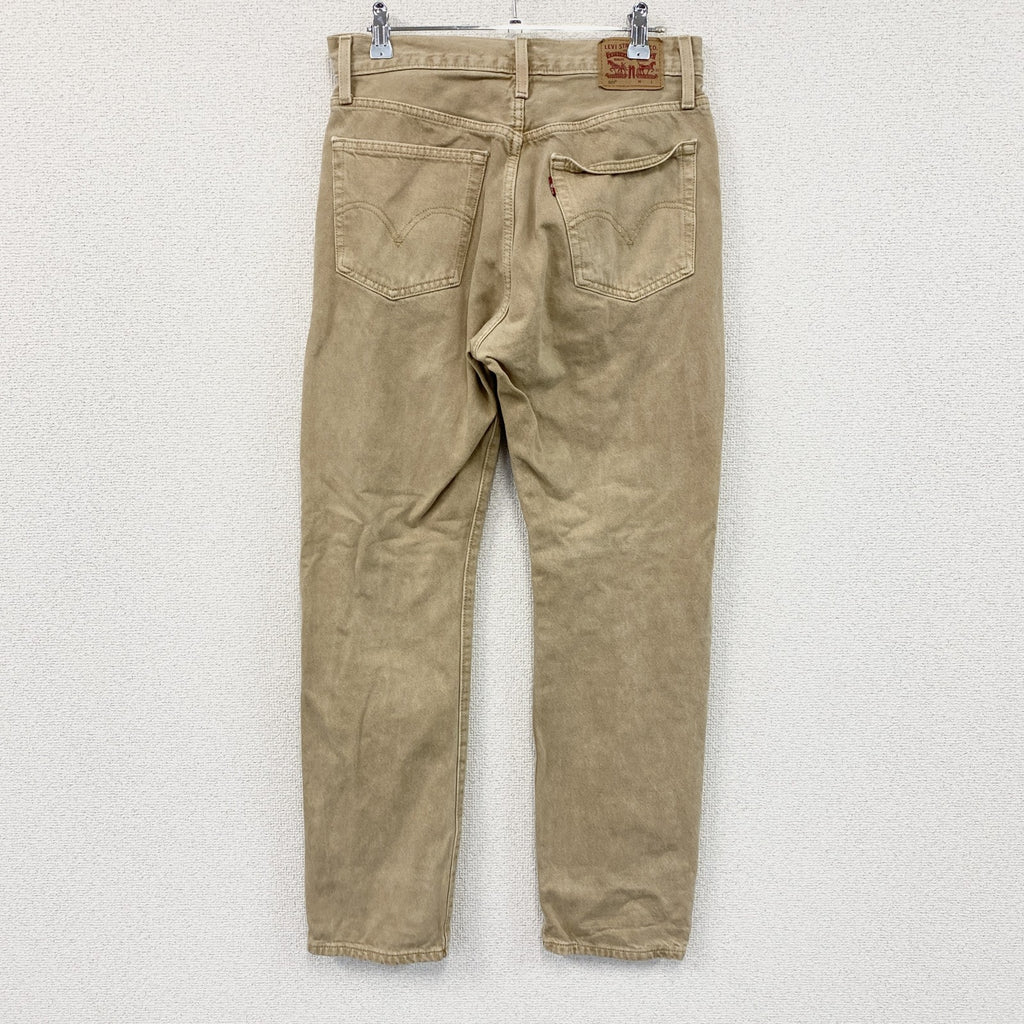 Levi’s　リーバイス　501　デニムパンツ/ジーンズ　ボタンフライ　ベージュ　W28サイズ
