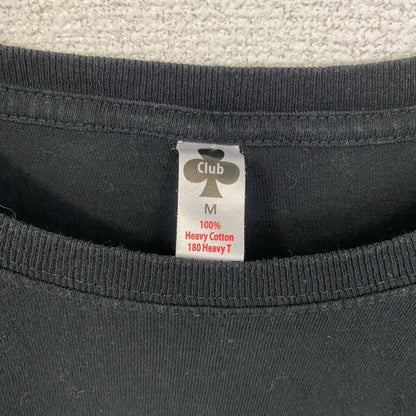半袖プリントTシャツ　London　ロンドン　ビックベン　ビックデザイン　クルーネック　黒　ブラック　Mサイズ