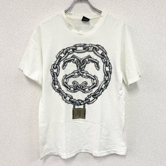Stussy　ステューシー　半袖プリントTシャツ　白　ホワイト　Mサイズ