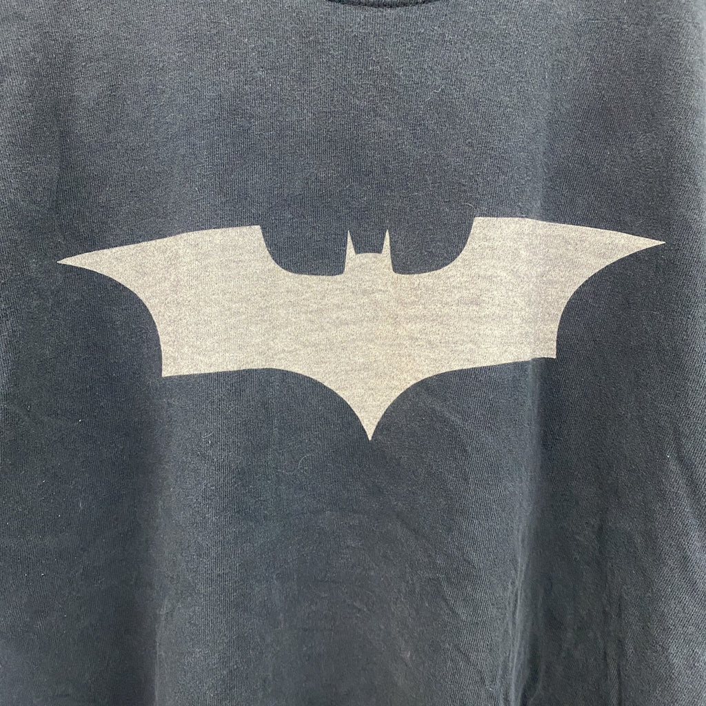 KINETIX　BAT MAN　バットマン　半袖プリントTシャツ　ダークグレー　Mサイズ