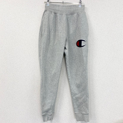 Champion　チャンピオン　リバースウィーブ　スウェットパンツ　デカロゴ　霜降りグレー　Sサイズ