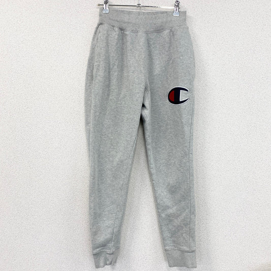 Champion　チャンピオン　リバースウィーブ　スウェットパンツ　デカロゴ　霜降りグレー　Sサイズ