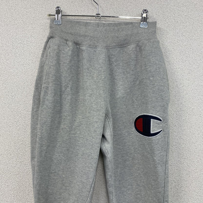 Champion　チャンピオン　リバースウィーブ　スウェットパンツ　デカロゴ　霜降りグレー　Sサイズ