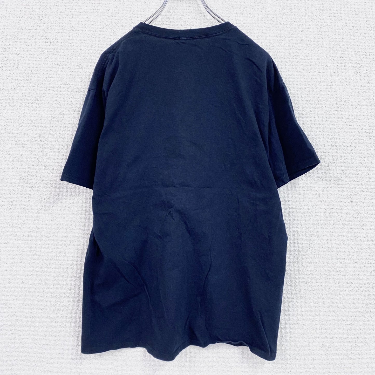 FRUIT OF THE LOOM　フルーツオブザルーム　半袖プリントTシャツ　企業Ｔ　黑　ブラック　Lサイズ　