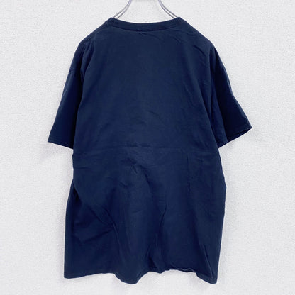 FRUIT OF THE LOOM　フルーツオブザルーム　半袖プリントTシャツ　企業Ｔ　黑　ブラック　Lサイズ　
