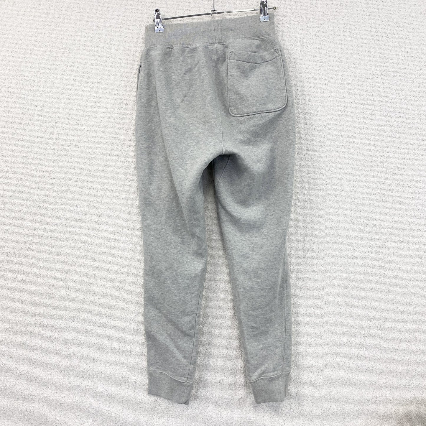 Champion　チャンピオン　リバースウィーブ　スウェットパンツ　デカロゴ　霜降りグレー　Sサイズ