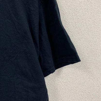 FRUIT OF THE LOOM　フルーツオブザルーム　半袖プリントTシャツ　企業Ｔ　黑　ブラック　Lサイズ　