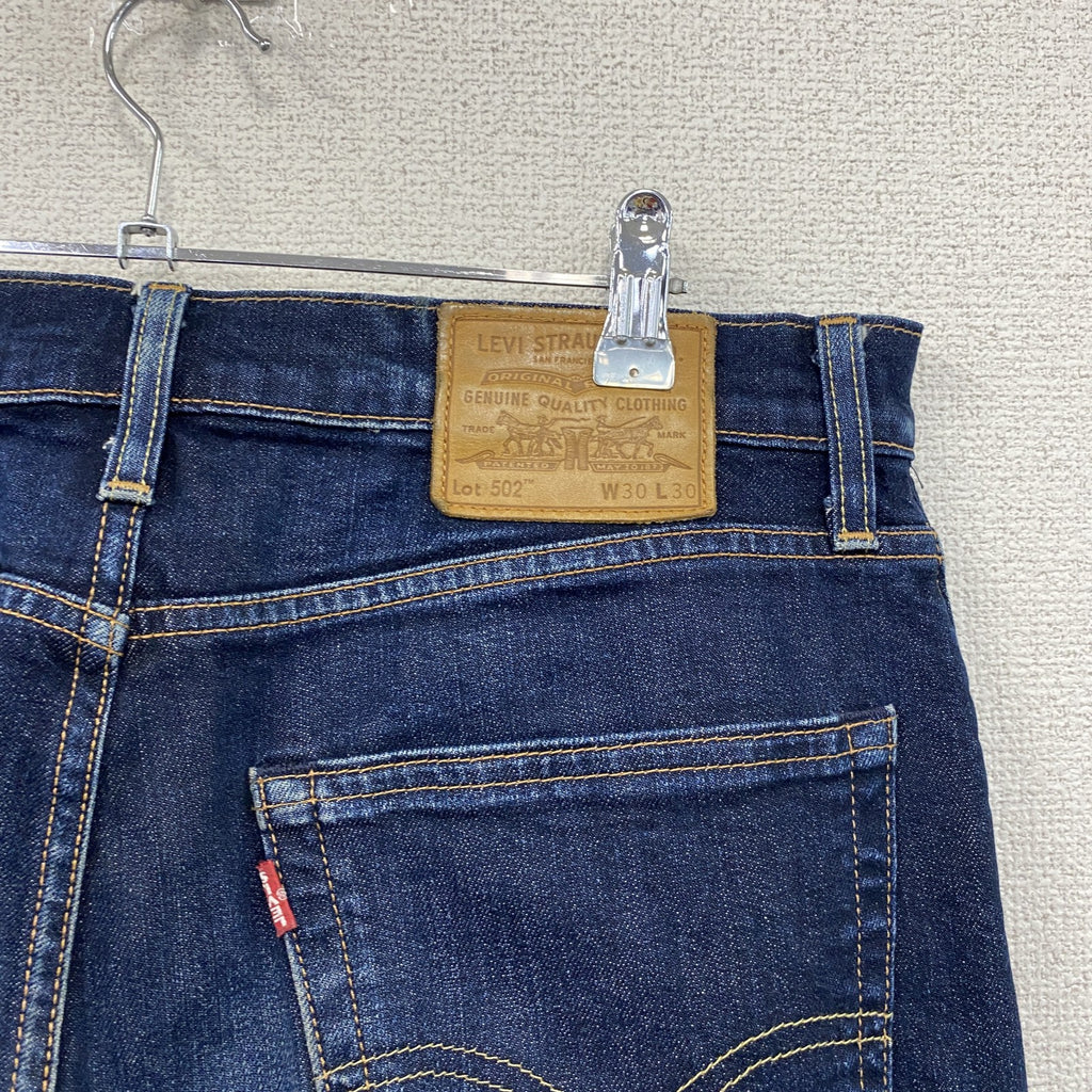 Levi’s　リーバイス　502　デニムパンツ/ジーンズ　ジップフライ　インディゴ　W30サイズ