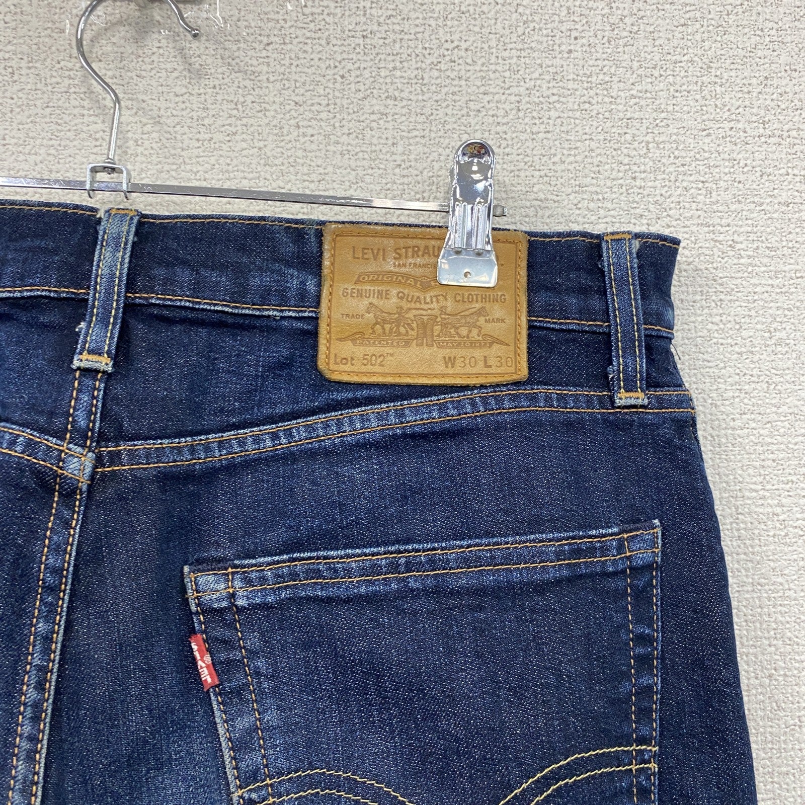 Levi’s　リーバイス　502　デニムパンツ/ジーンズ　ジップフライ　インディゴ　W30サイズ