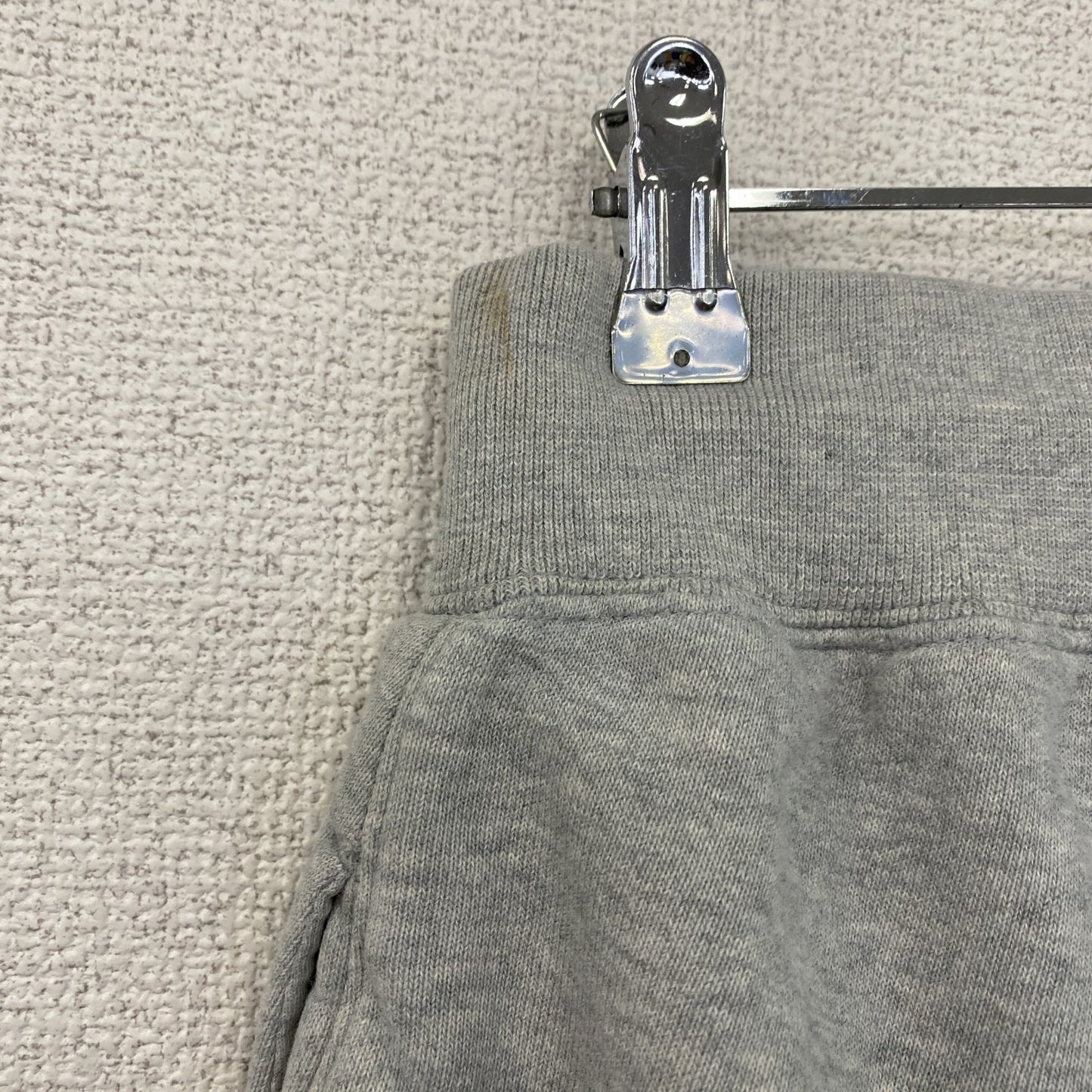 Champion　チャンピオン　リバースウィーブ　スウェットパンツ　デカロゴ　霜降りグレー　Sサイズ