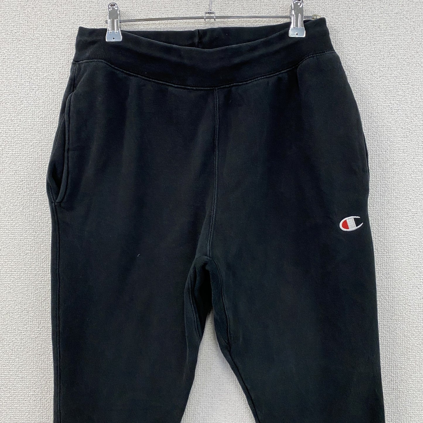 Champion　チャンピオン　リバースウィーブ　スウェットパンツ　黒　ブラック　Mサイズ