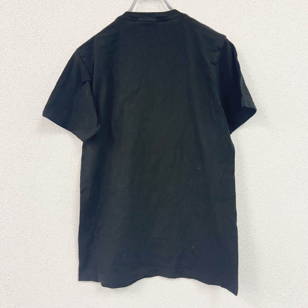 進撃の巨人　半袖プリントTシャツ　アニメT　キャラクターT　黒　ブラック　Mサイズ