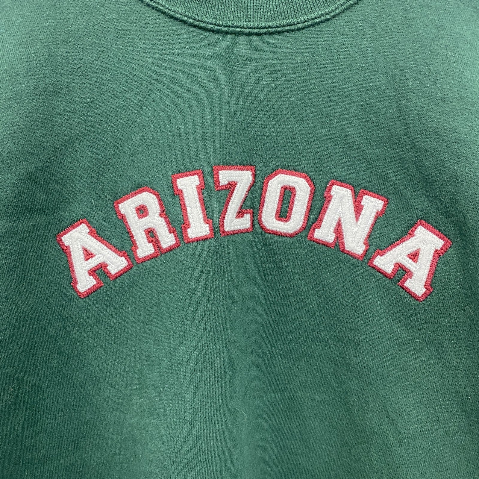 Famous SPORTS WEAR　スウェット/トレーナー　カレッジ　緑　グリーン　Lサイズ