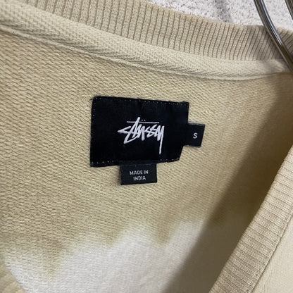 Stussy　ステューシー　スウェット/トレーナー　タイダイ　白　ホワイト　ベージュ　Sサイズ