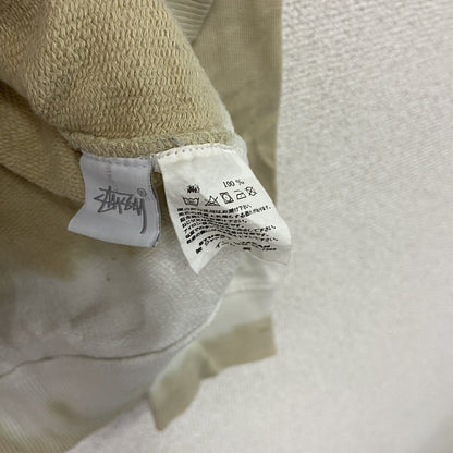 Stussy　ステューシー　スウェット/トレーナー　タイダイ　白　ホワイト　ベージュ　Sサイズ