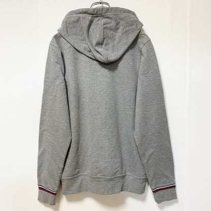 FILA　フィラ　スウェットパーカー/フーディー　トリコロール　デカロゴ　スポーツミックス　灰色　グレー　Lサイズ