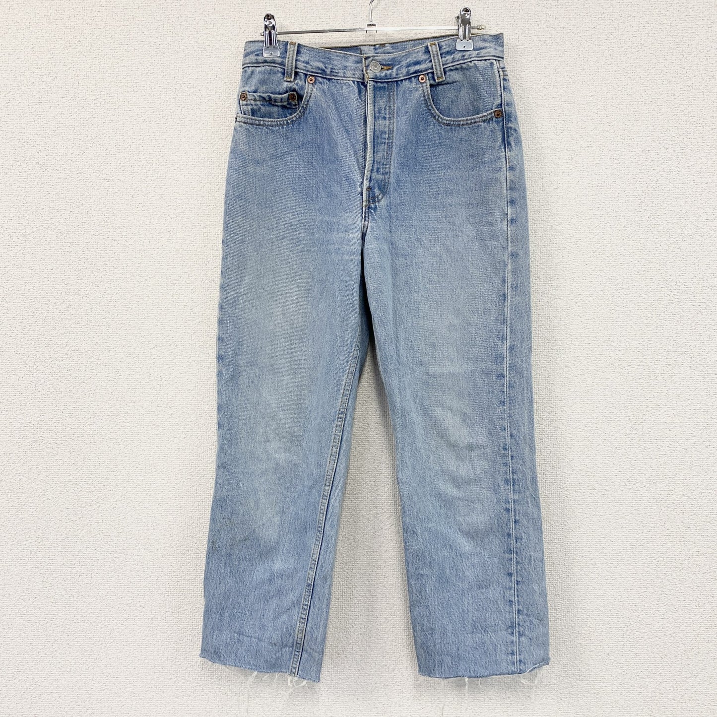 90s　Levi’s　リーバイス　501 STUDENT　デニムパンツ/ジーンズ　ボタンフライ　縦落ち　インディゴ　W29サイズ