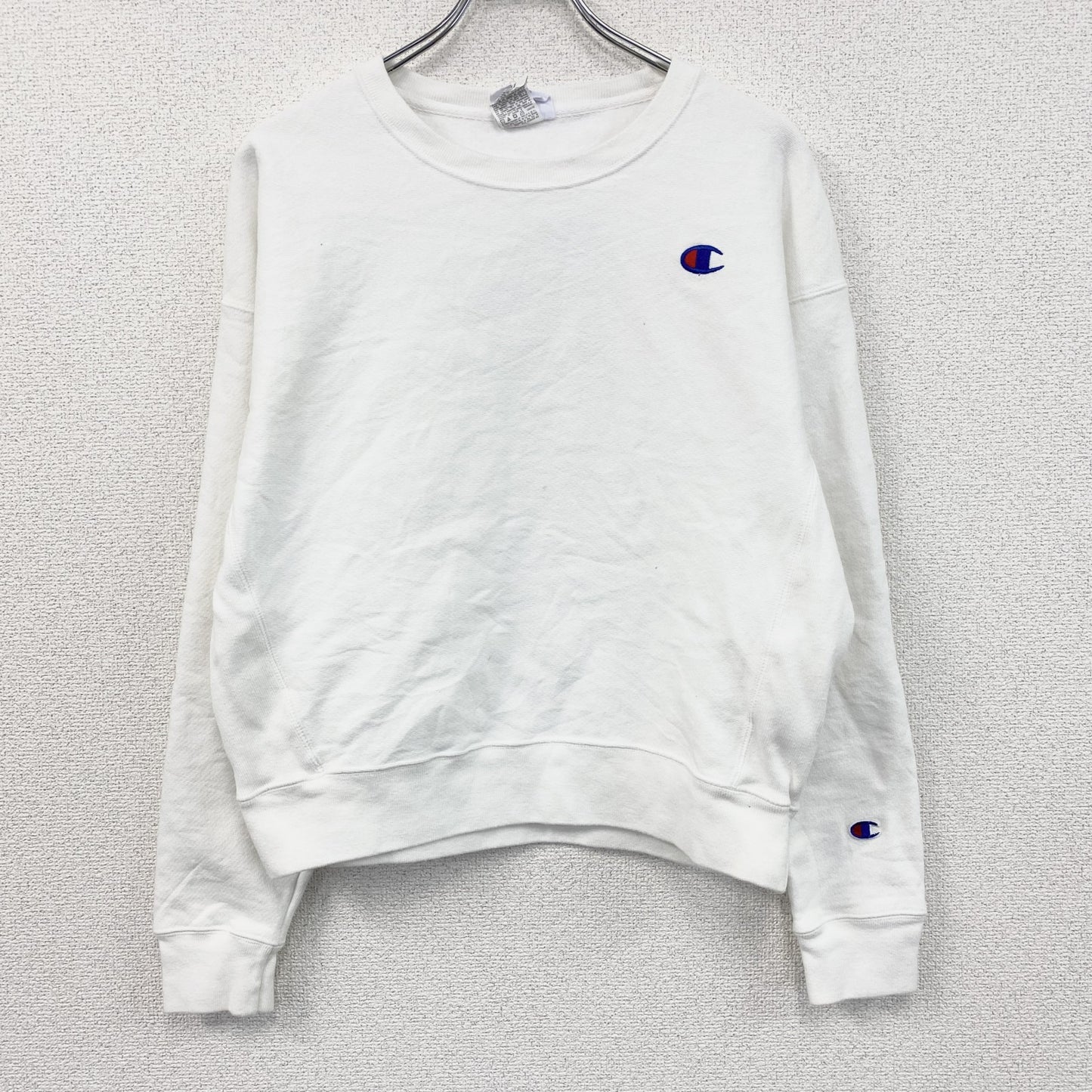 Champion　チャンピオン　リバースウィーブ　スウェット/トレーナー　白　ホワイト　Lサイズ