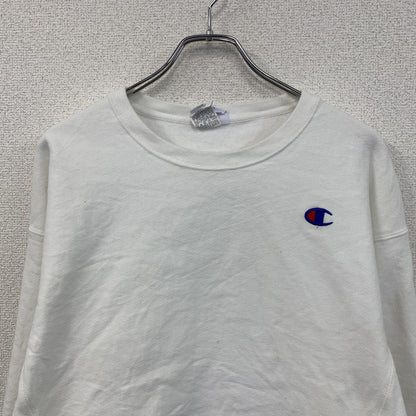 Champion　チャンピオン　リバースウィーブ　スウェット/トレーナー　白　ホワイト　Lサイズ