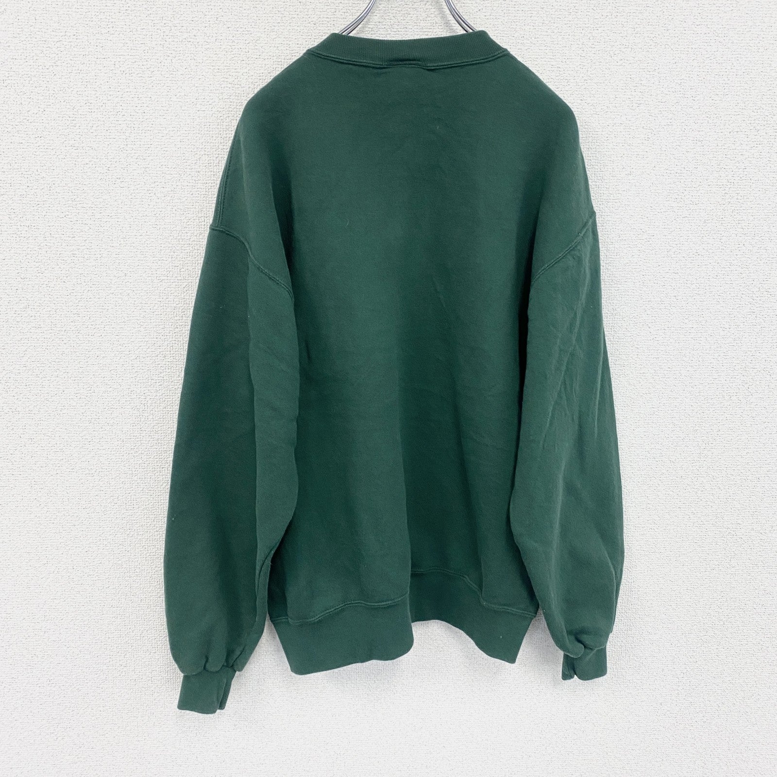 Famous SPORTS WEAR　スウェット/トレーナー　カレッジ　緑　グリーン　Lサイズ