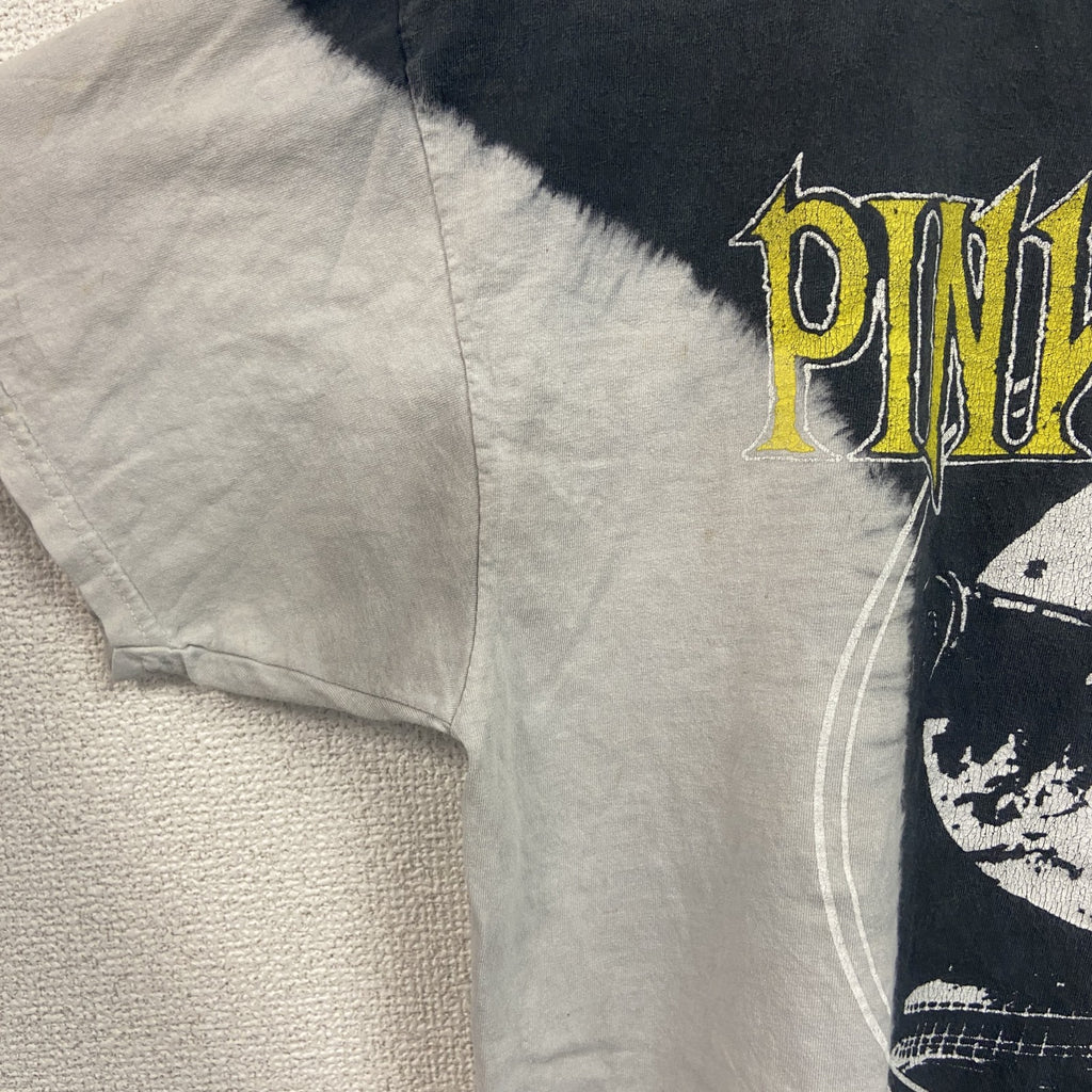 PINK FLOYD　ピンクフロイド　半袖プリントTシャツ　バンドT　バイカラー　白　ホワイト　黒　ブラック　Lサイズ