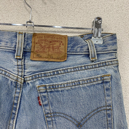 90s　Levi’s　リーバイス　501 STUDENT　デニムパンツ/ジーンズ　ボタンフライ　縦落ち　インディゴ　W29サイズ