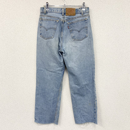 90s　Levi’s　リーバイス　501 STUDENT　デニムパンツ/ジーンズ　ボタンフライ　縦落ち　インディゴ　W29サイズ