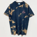 古着 used　Coastal Classics　半袖タイダイ柄Tシャツ　総柄　SUN DIEGO　クルーネック　Mサイズ